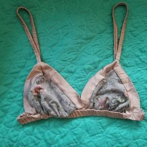 Victoria's secret silk trim bra